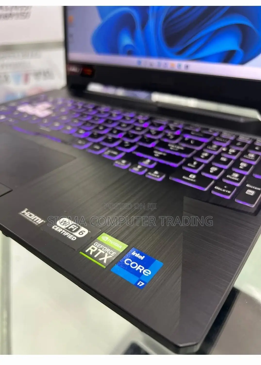 New Laptop Asus TUF Gaming FX504 16GB Intel Core I7 SSD 512GB