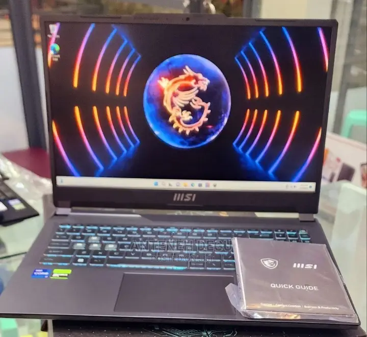 New Laptop MSI 8GB Intel Core I7 SSD 1T