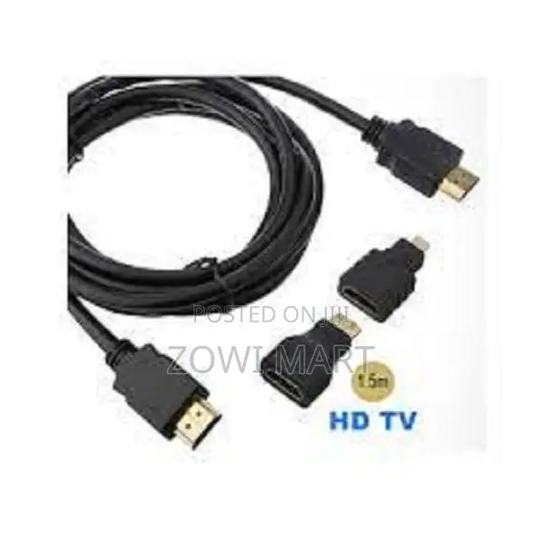 HDMI 3 in 1 Mini/Micro HDMI Adapter