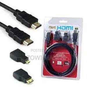 Photo - HDMI 3 in 1 Mini/Micro HDMI Adapter