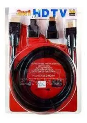 HDMI 3 in 1 Mini/Micro HDMI Adapter