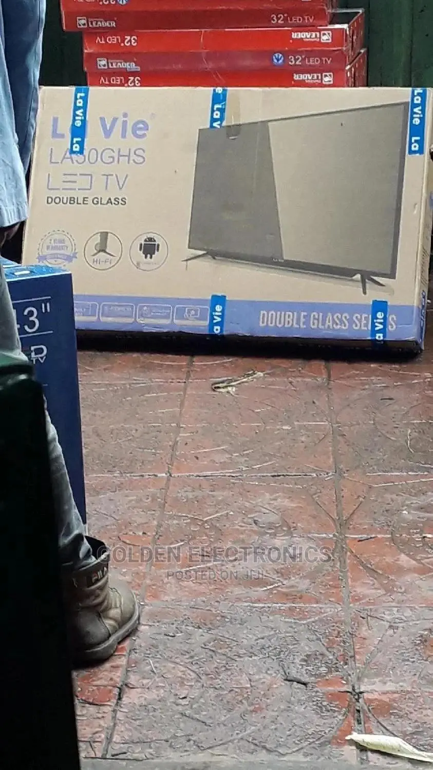 Lavie 50 Inchs Double Glass Smart Tv