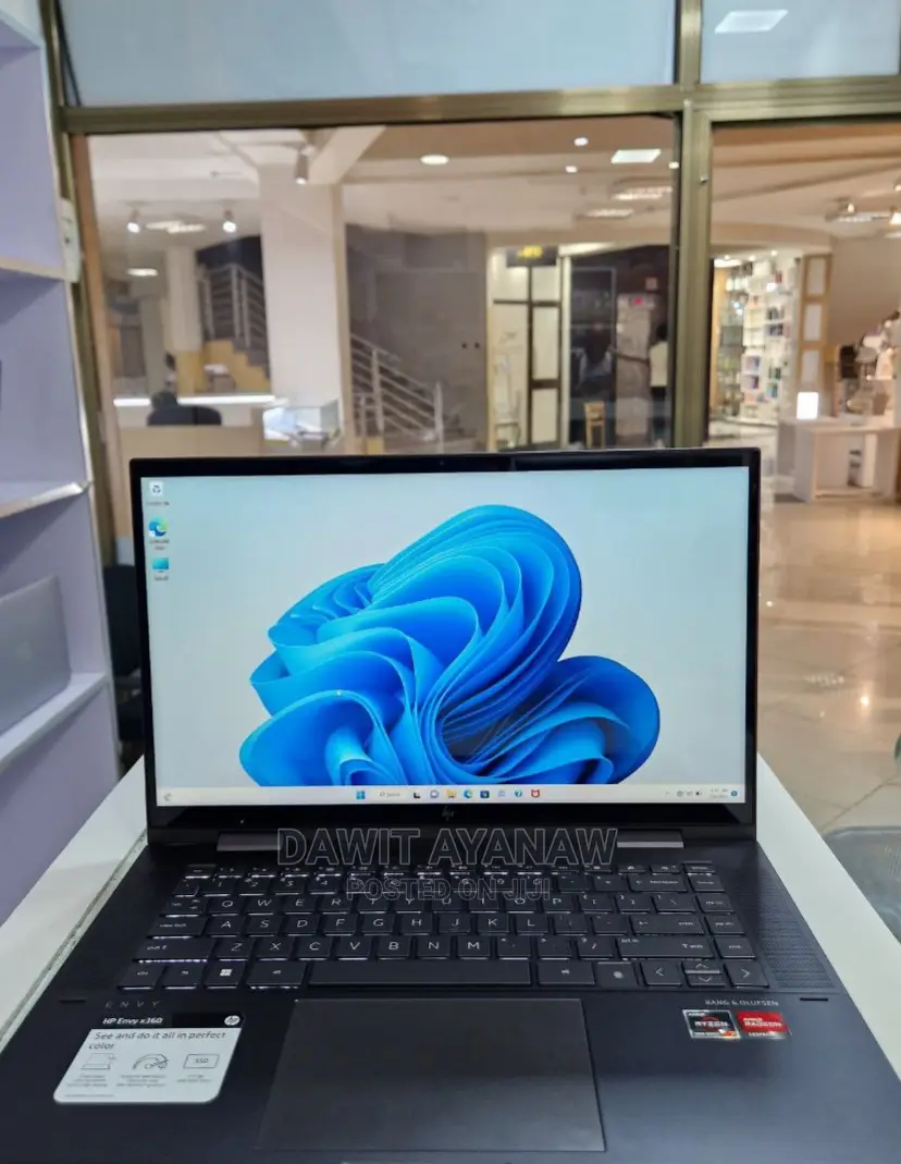 New Laptop HP Envy 15 16GB AMD Ryzen 7 SSD 512GB