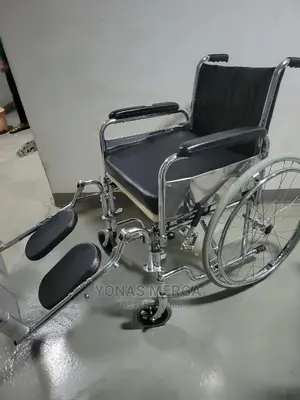 Wheelchair in Ethiopia Used With Toilet