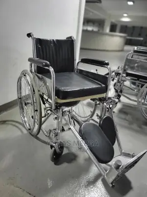 Wheelchair in Ethiopia Used With Toilet