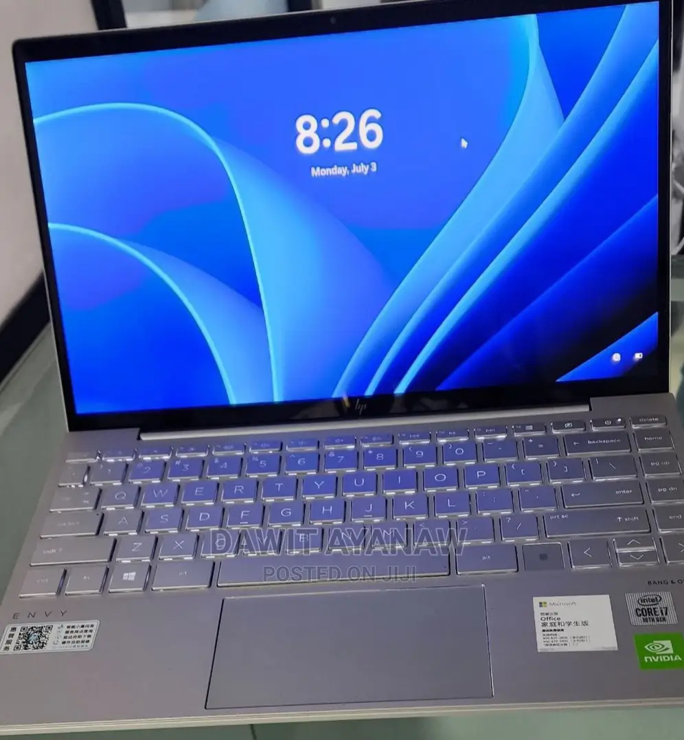 New Laptop HP Envy 14 8GB Intel Core I7 SSD 512GB