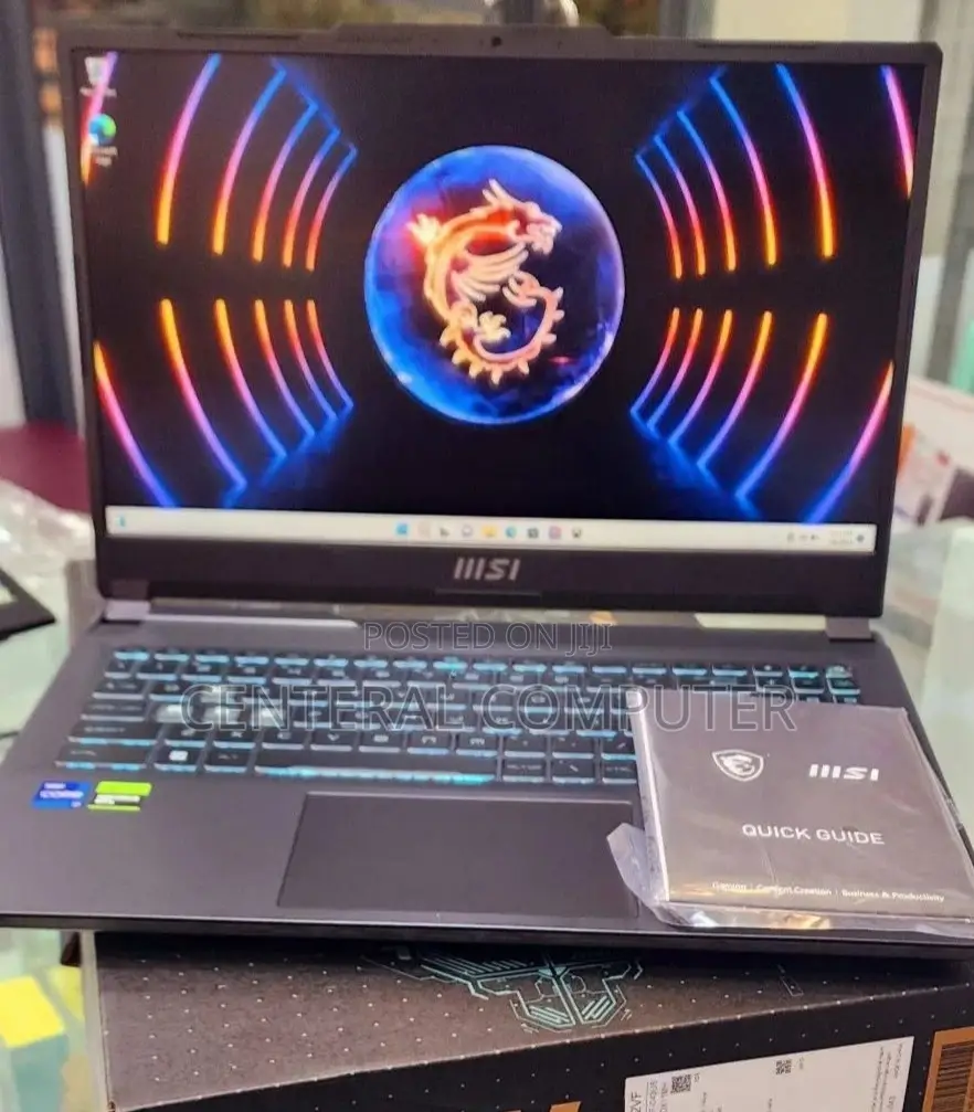 New Laptop MSI MSI Sword 15 16GB Intel Core I7 SSD 512GB