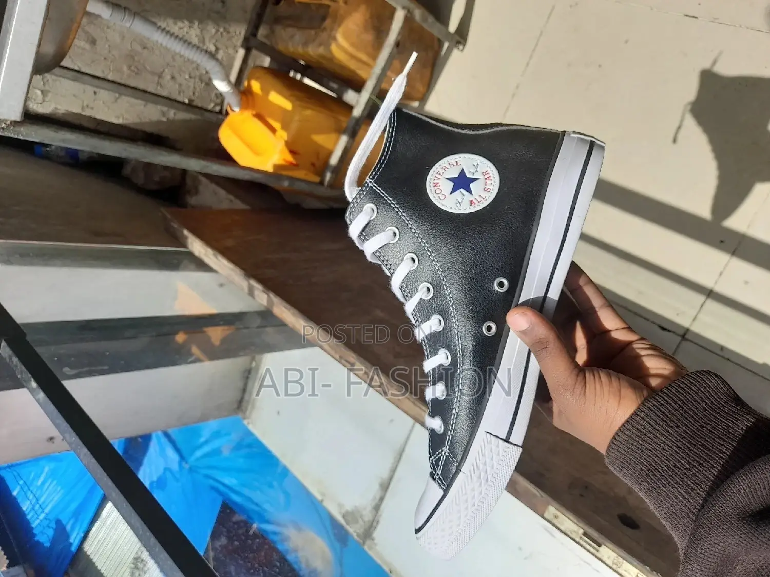 All Star Converse Lether