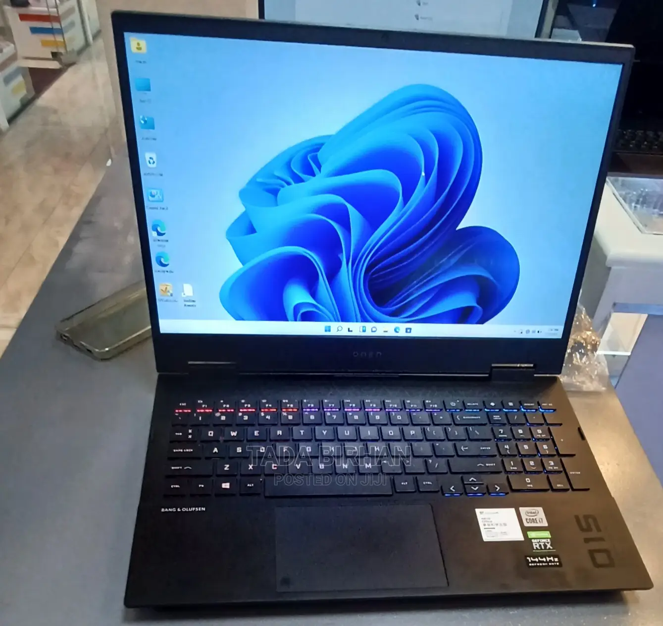 New Laptop HP Omen 15 8GB Intel Core I7 SSD 1T