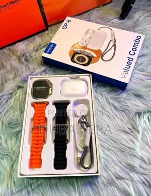 Photo - Hainoteko Germany GP-8 Ultra Smart Watch With Airpods