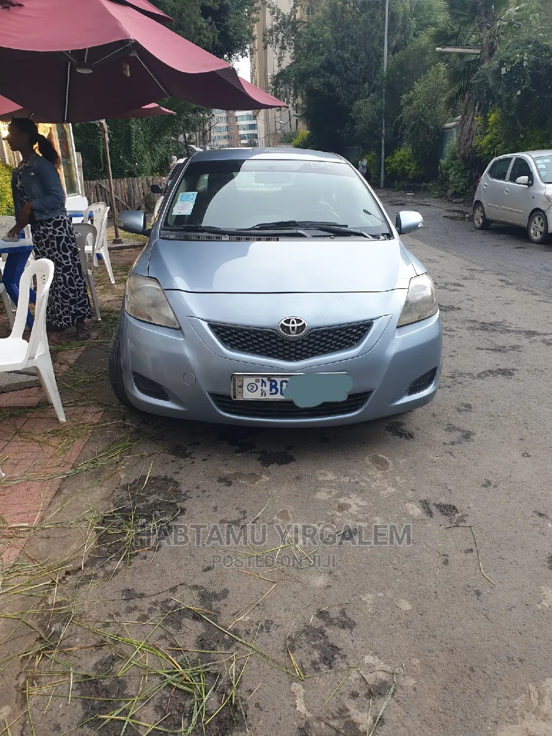 Toyota Yaris 2010 Blue