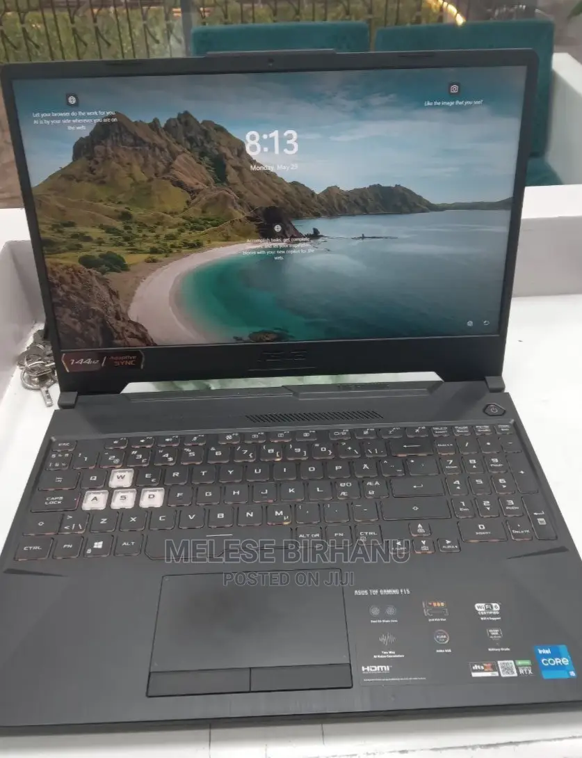 New Laptop Asus TUF Dash F15 16GB Intel Core i5 SSD 512GB