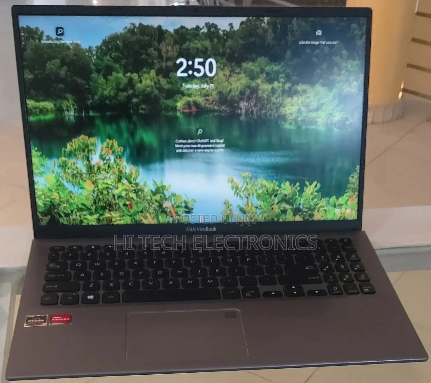 New Laptop Asus VivoBook 15 X505BA 8GB AMD Ryzen 3 SSD 128GB
