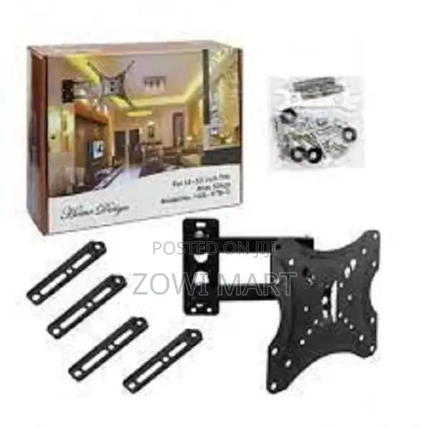 Full Motion Adjustable LCD Led 14-55" Tv Mount