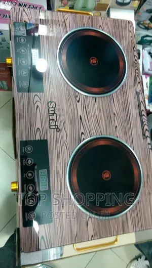 Su Tia Double Touch Screen Stove ዲጂታል ስቶቭ