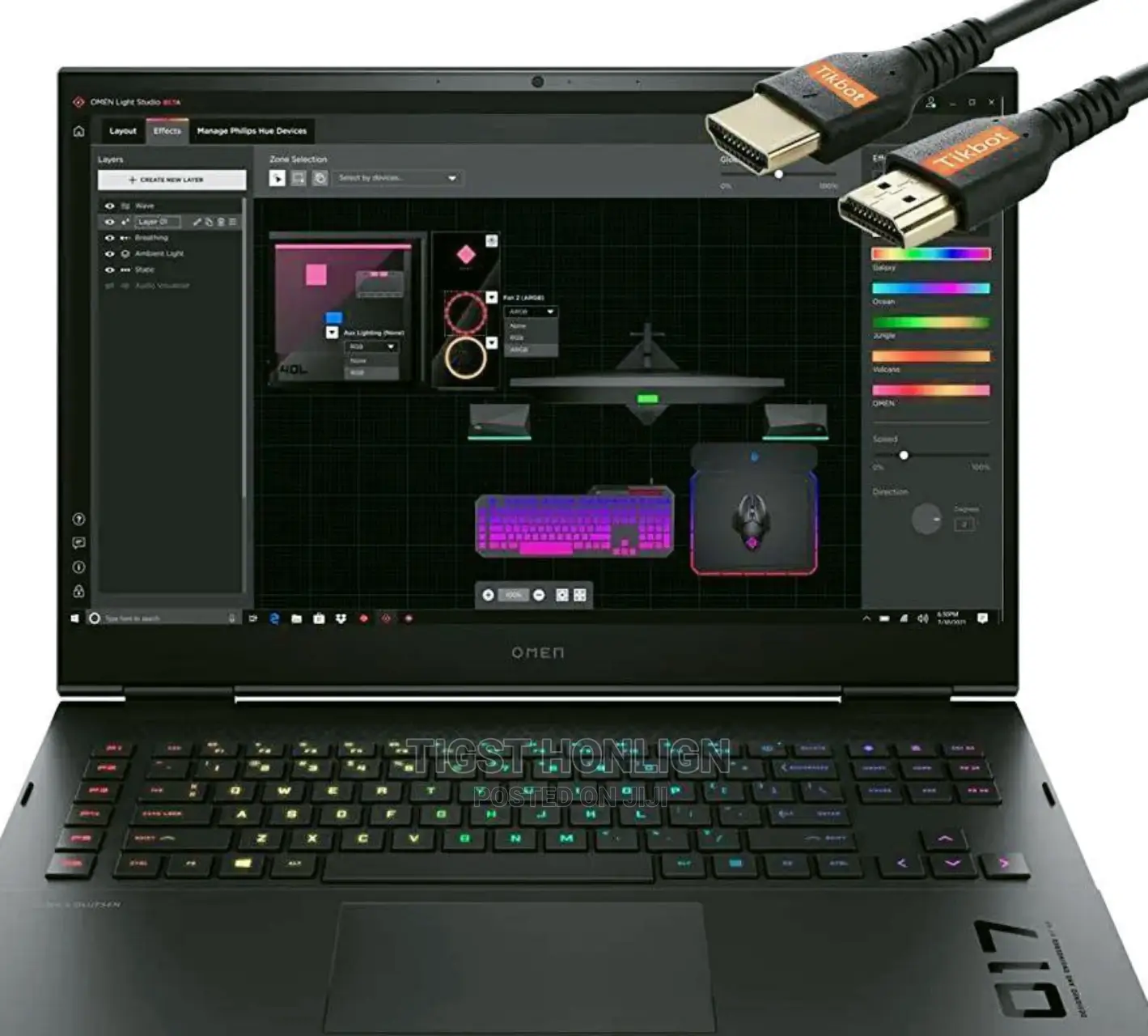 New Laptop HP Omen 15 32GB Intel Core I7 SSD 1T