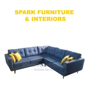 Photo - L Shape Sofa Model Sc-008 Bl