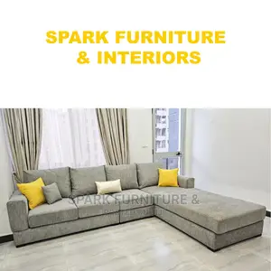 Photo - L Shape Sofa Sc-003