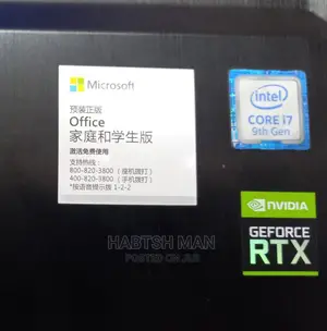 New Laptop HP Omen 15 16GB Intel Core i7 SSD 512GB