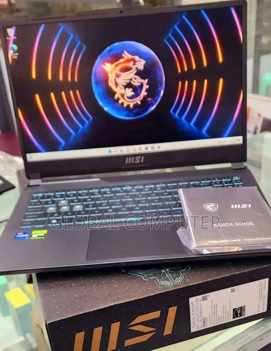 New Laptop MSI MSI Sword 15 16GB Intel Core I7 SSD 1T