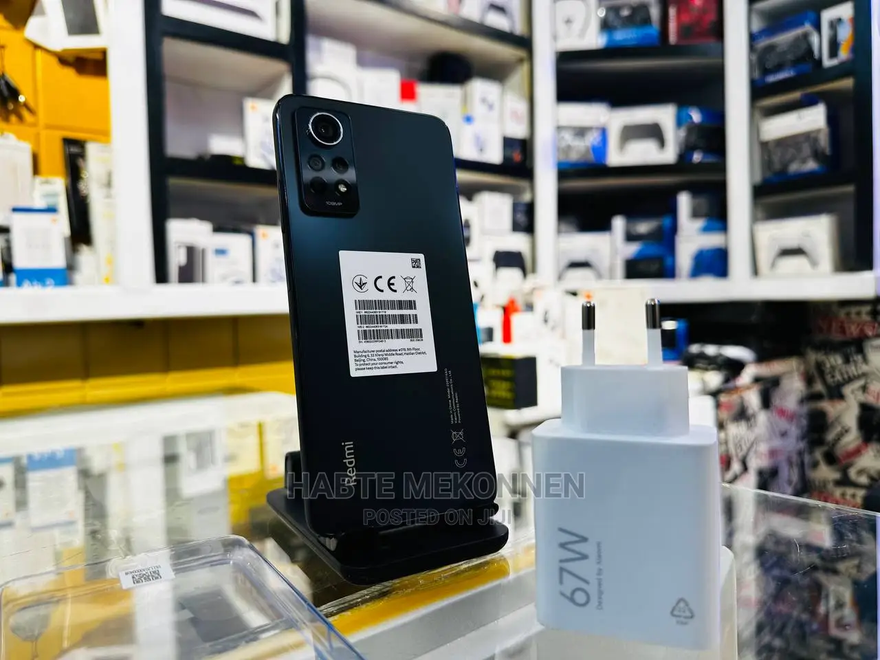 New Xiaomi Redmi Note 12 Pro 256 GB Black