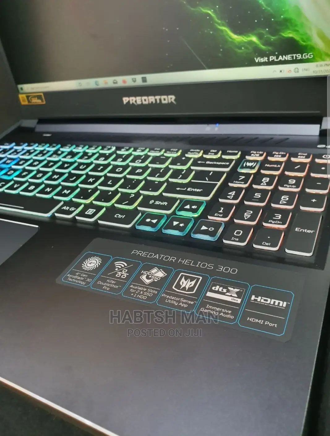 New Laptop Acer Predator Helios 300 16GB Intel Core I9 SSD 1T