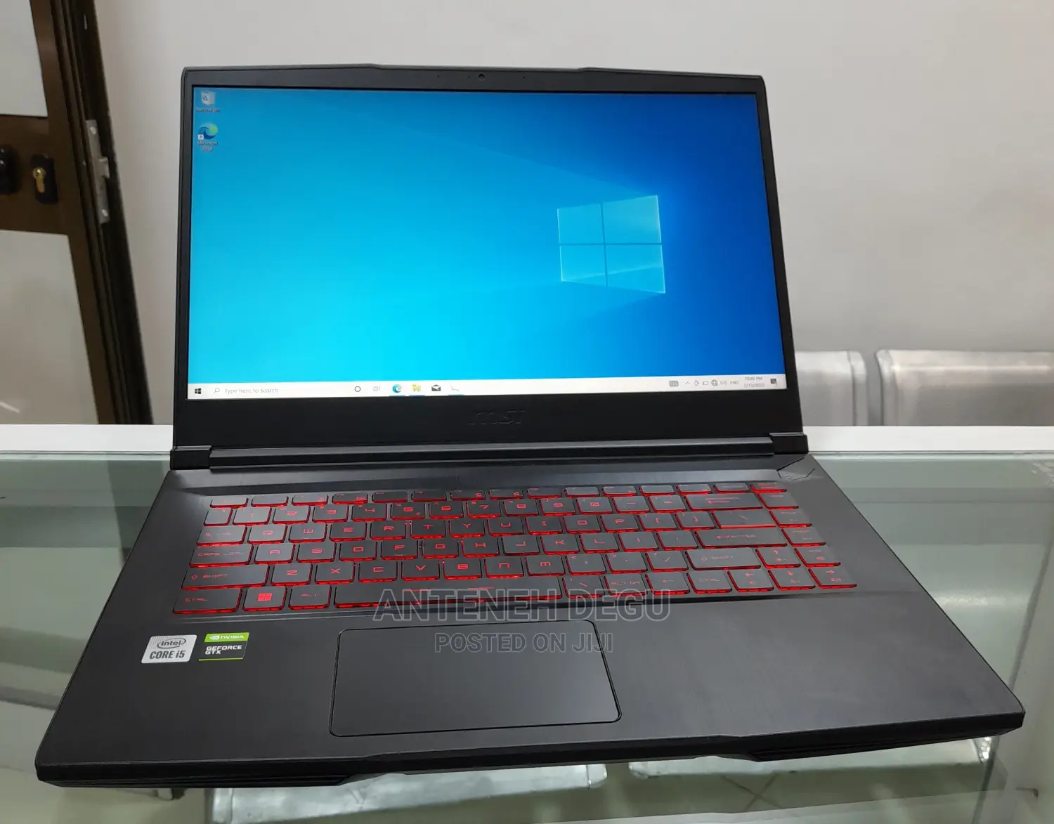 New Laptop MSI GF63 8GB Intel Core I5 SSD 512GB