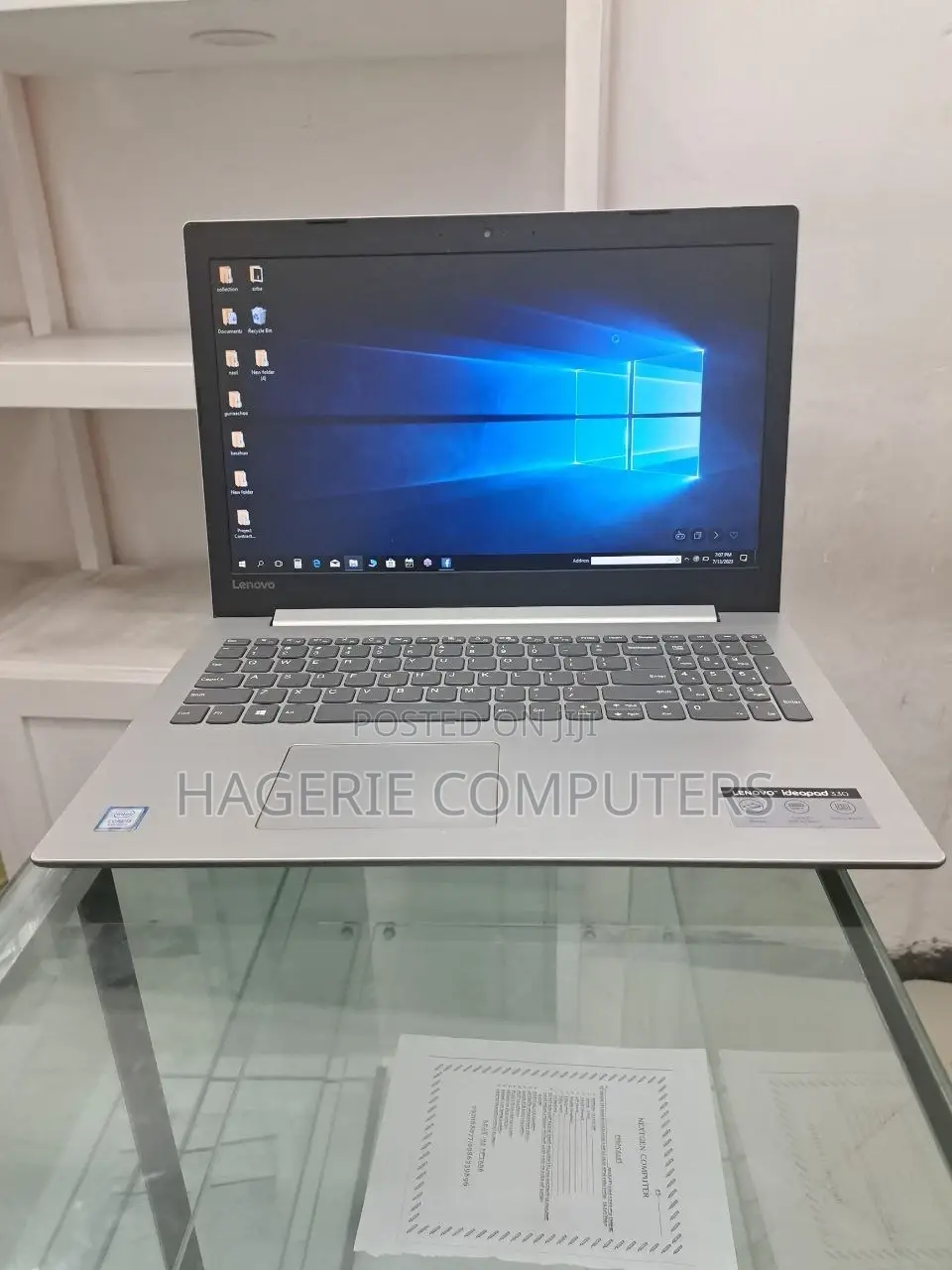 New Laptop Lenovo IdeaPad 330 8GB Intel Core I3 HDD 1T