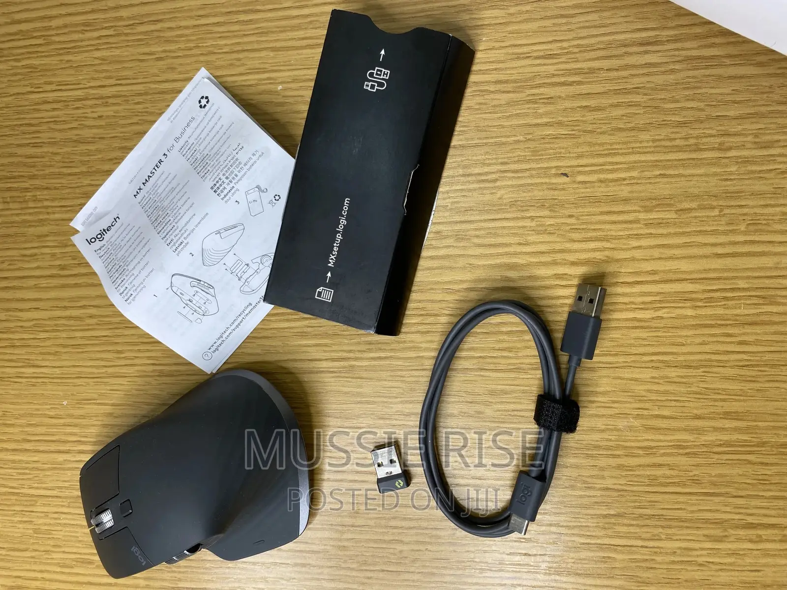 Logitech MX Master 3 Advanced Wireless Mouse - Graphite