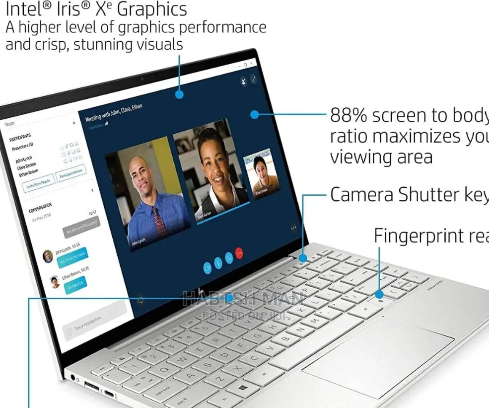 New Laptop HP Envy 13 16GB Intel Core I7 SSD 1T
