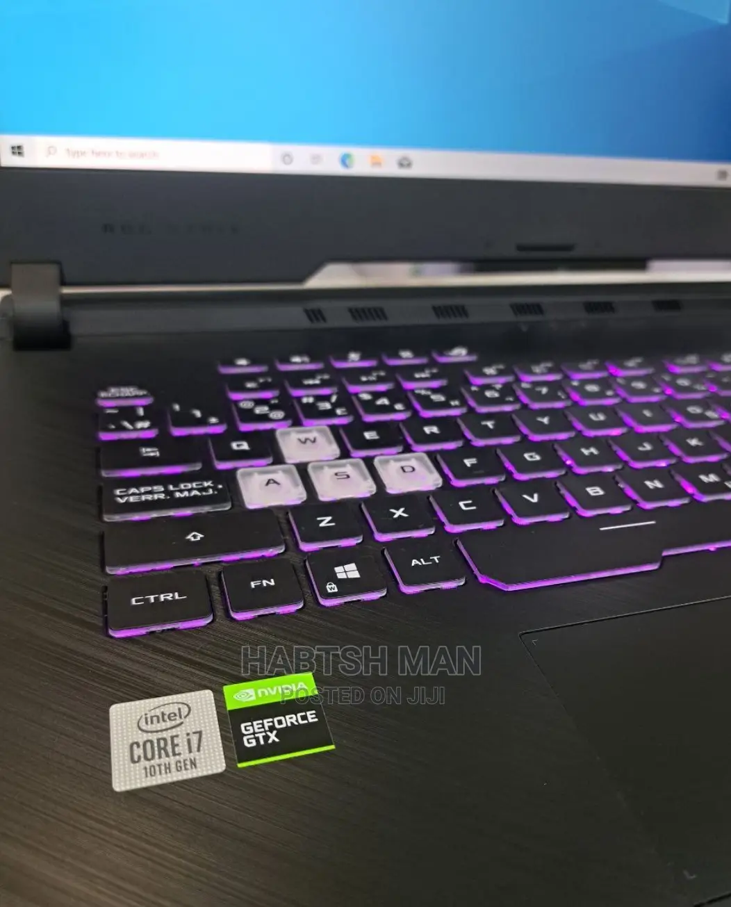 New Laptop Asus ROG Strix G15 16GB Intel Core I7 SSD 512GB