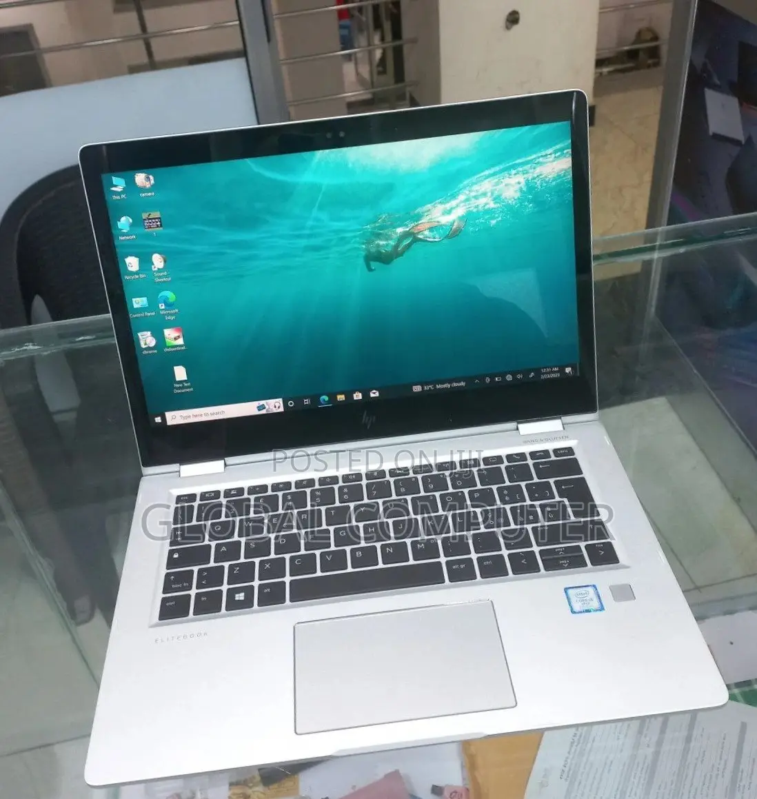 New Laptop HP EliteBook X360 1030 G2 16GB Intel Core I5 SSD 512GB