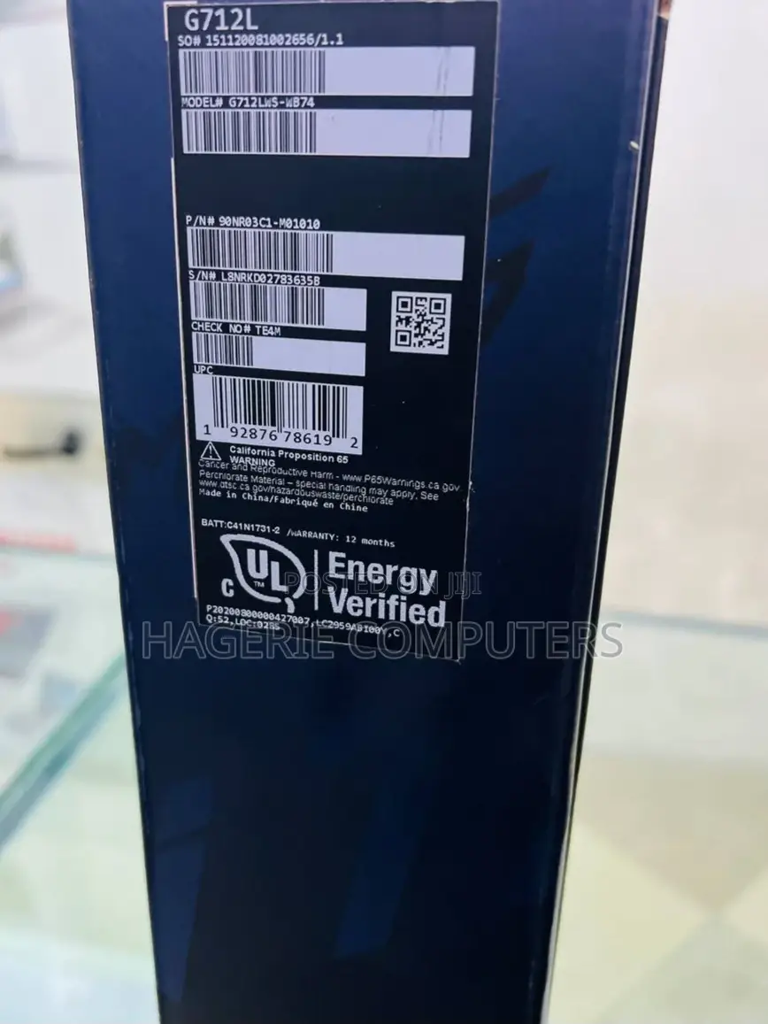 New Laptop Asus ROG G750JX 16GB Intel Core I7 SSD 512GB