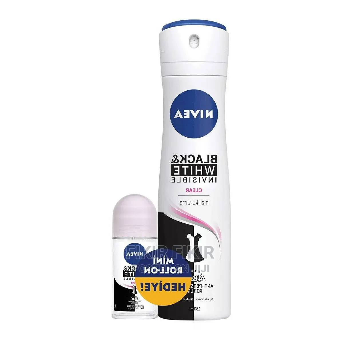 Nivea Clear Women's Deodorant 150 Ml and Roll-on 25 Ml Set