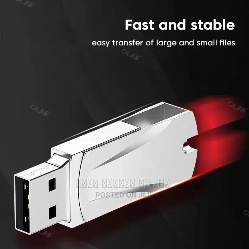2tb Full Metal Rotatabel Silver Usb Flash Drive