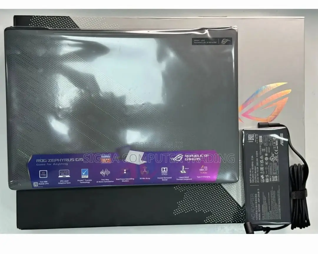 New Laptop Asus ROG Zephyrus G15 16GB AMD Ryzen 9 SSD 1T