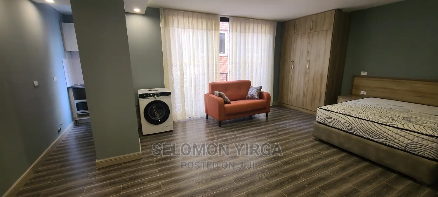 Furnished Studio Apartment in አድስ አበባ, Bole for rent