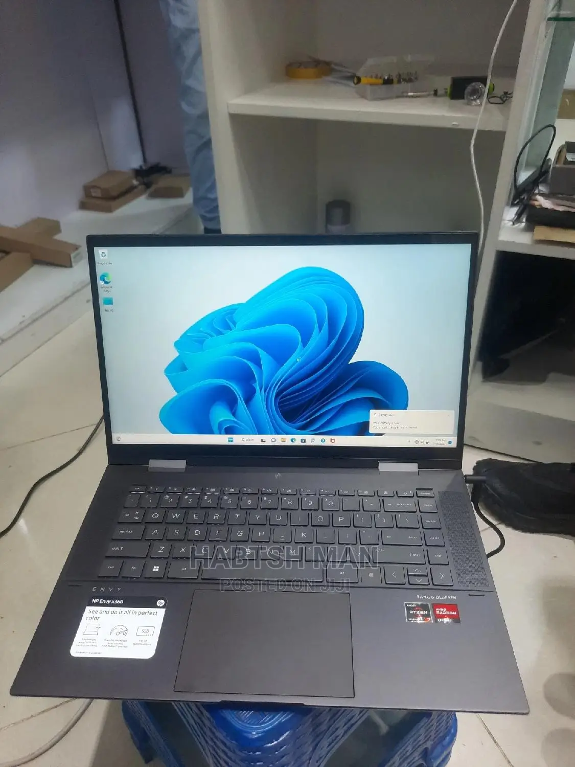 New Laptop HP Envy X360 16GB AMD Ryzen 7 SSD 512GB