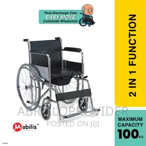 Mobilis Commode Wheelchair