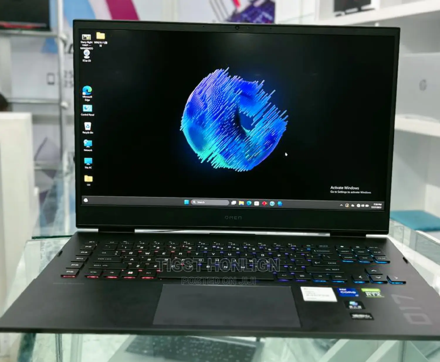 New Laptop HP Omen 15 16GB Intel Core I7 SSD 1T