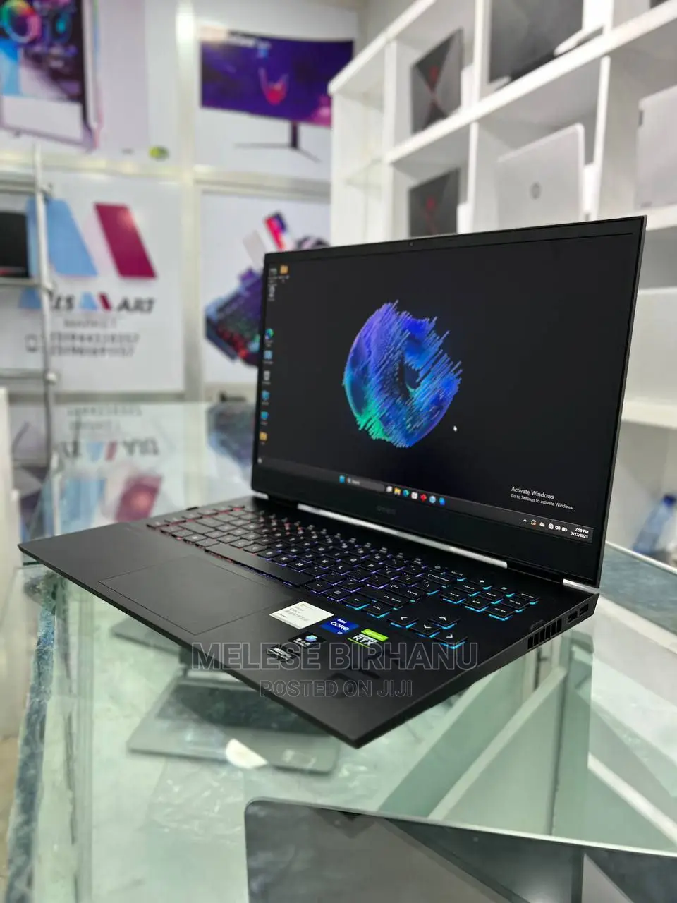 New Laptop HP Omen 17 16GB Intel Core i7 SSD 1T