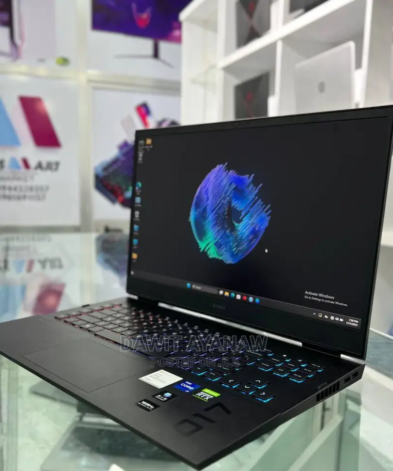 New Laptop HP Omen 17 16GB Intel Core I7 SSD 1T