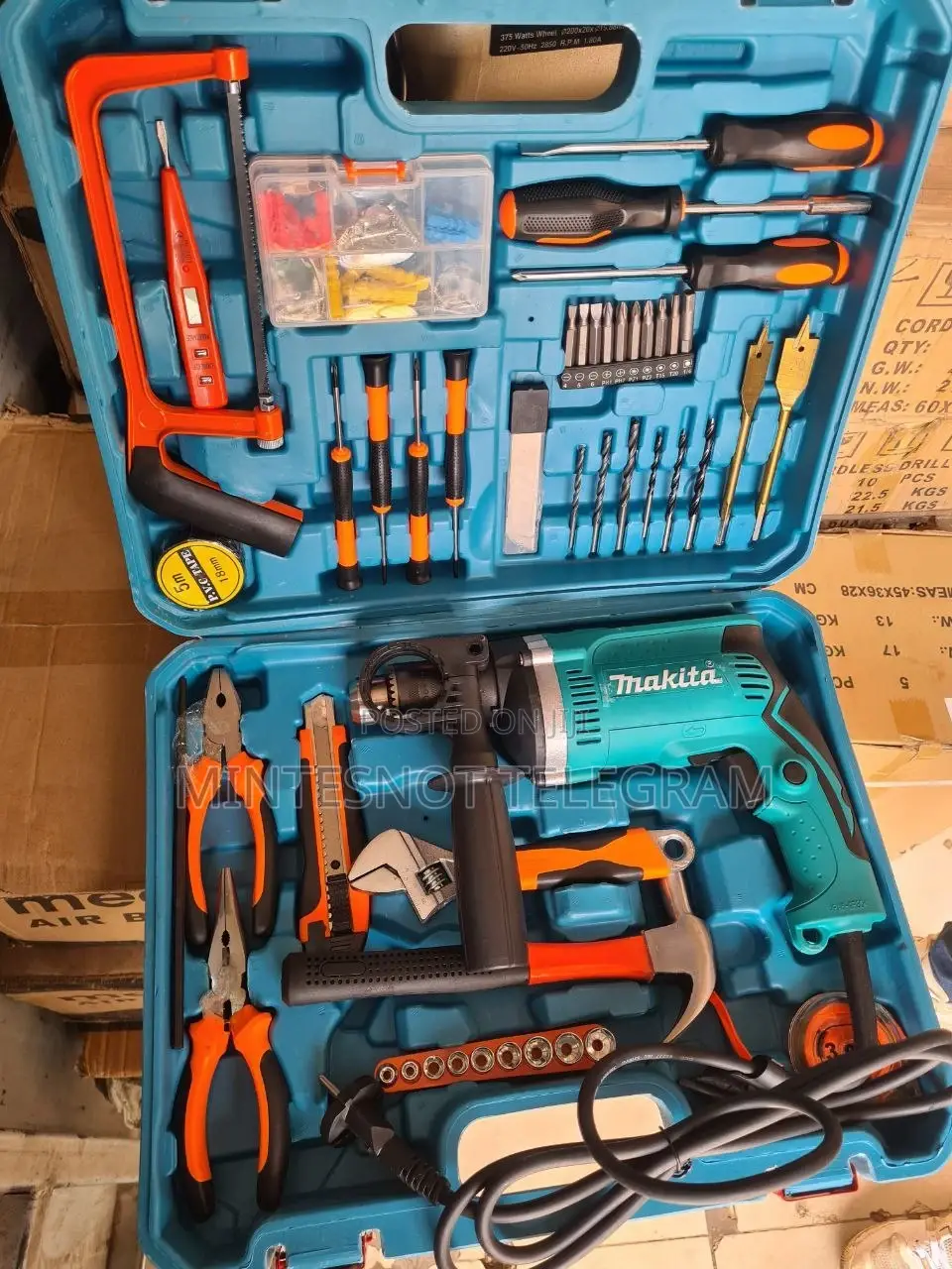Normal Makita Drill With Full Accessories 
I