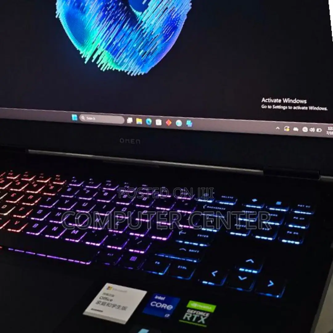 New Laptop HP Omen 17 16GB Intel Core I7 SSD 1T