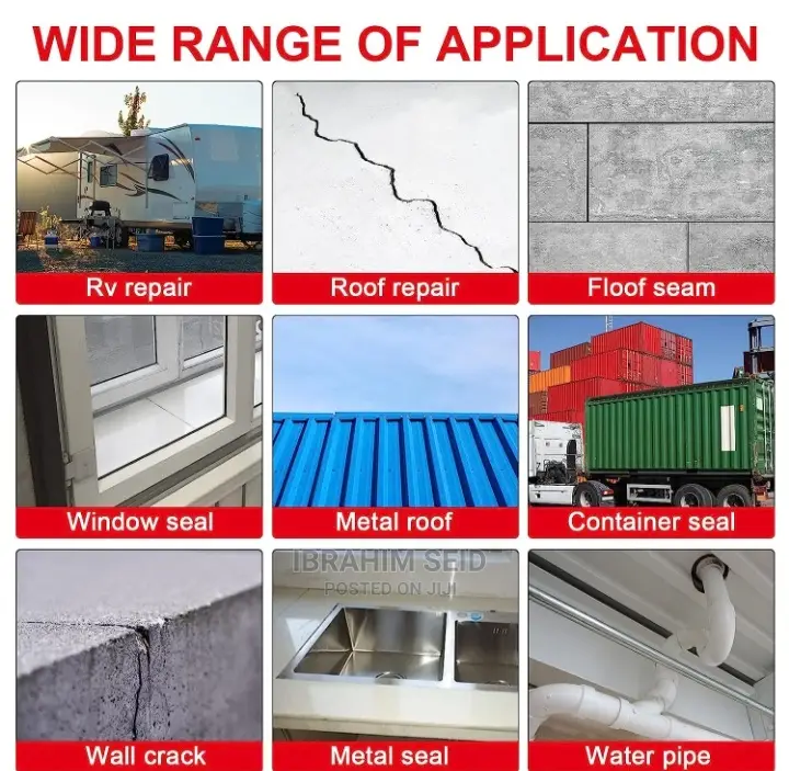 Waterproof Tape ለሮቶ፥ለጣሪያ እና ለቧንቧ Leakage መጠገኛ