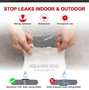 Waterproof Tape ለሮቶ፥ለጣሪያ እና ለቧንቧ Leakage መጠገኛ