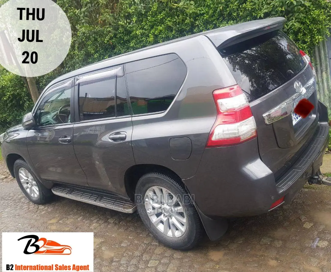 Toyota Land Cruiser Prado 2014 Gray