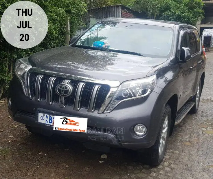 Toyota Land Cruiser Prado 2014 Gray
