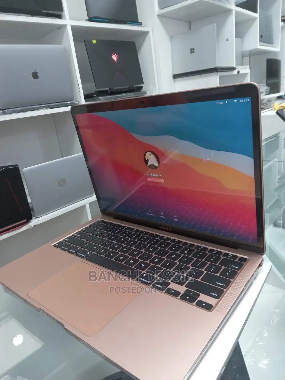 New Laptop Apple MacBook Air 2020 M1 8GB Apple M1 SSD 512GB