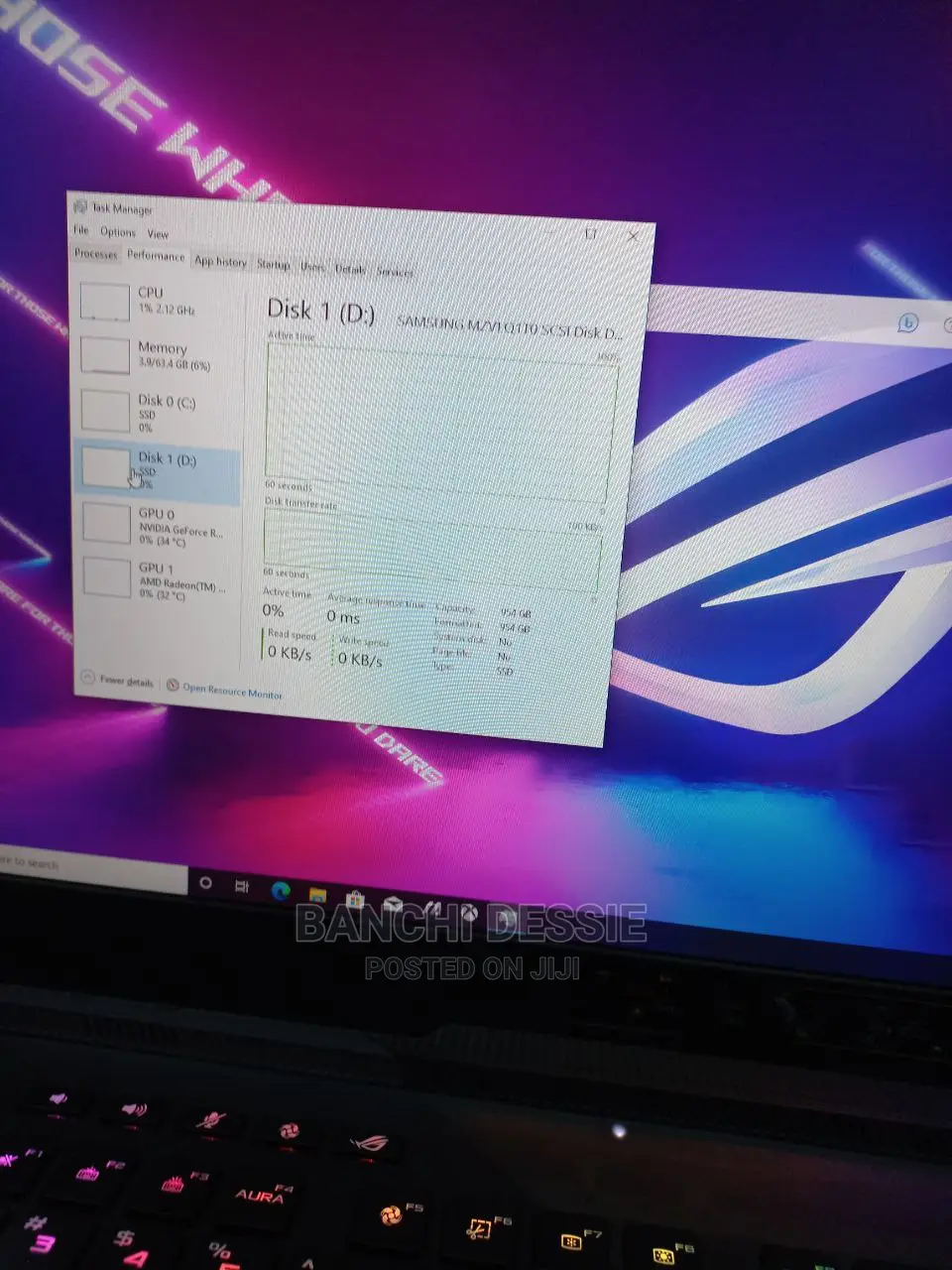 New Laptop Asus 64GB AMD Ryzen 9 SSD 2T